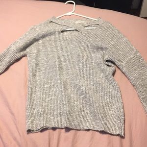 Light grey sweater